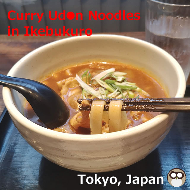 Curry Udon Noodles in Ikebukuro【3 restaurant】