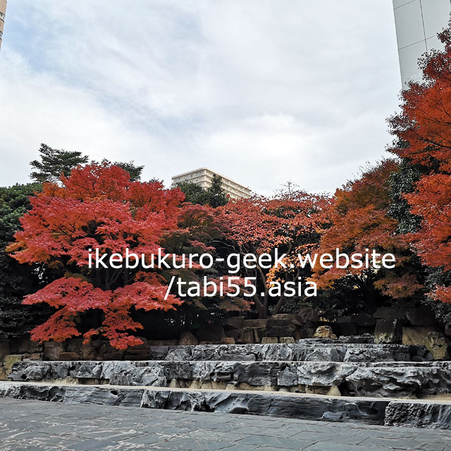 Higashi Ikebukuro Chuo Park/Autumn leaves in Ikebukuro