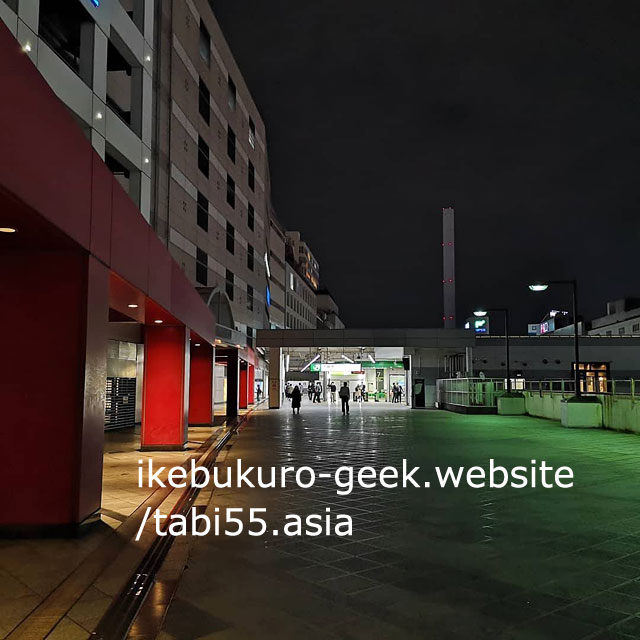Ikebukuro Station Metropolitan Exit/Ikebukuro Night Photography Spots